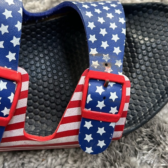 Birkenstock patriotic men’s 8 women’s 10 Sandal’s Birmingham - Picture 3 of 11